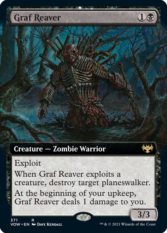 Graf Reaver (Extended Art) [Innistrad: Crimson Vow] Magic: The Gathering