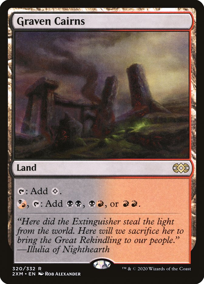 Graven Cairns [Double Masters] Magic: The Gathering