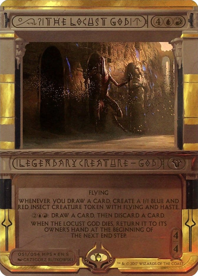 The Locust God (Invocation) [Amonkhet Invocations] Magic: The Gathering