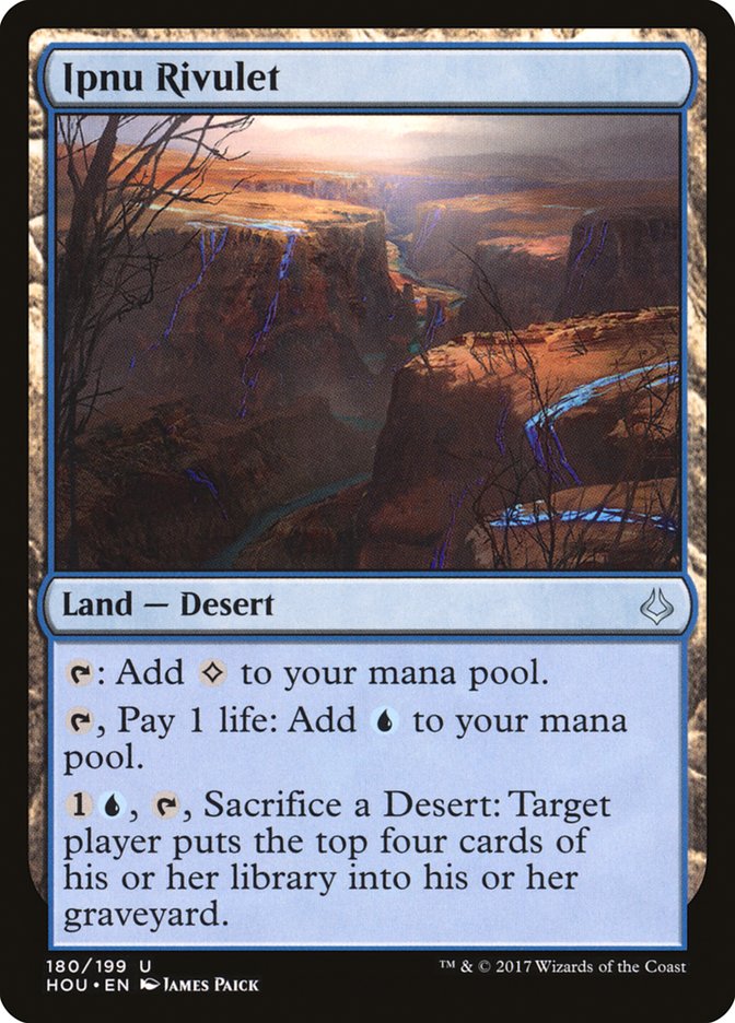 Ipnu Rivulet [Hour of Devastation] Magic: The Gathering