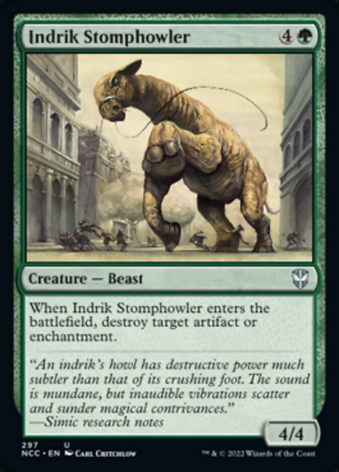 Indrik Stomphowler [Streets of New Capenna Commander] Magic: The Gathering