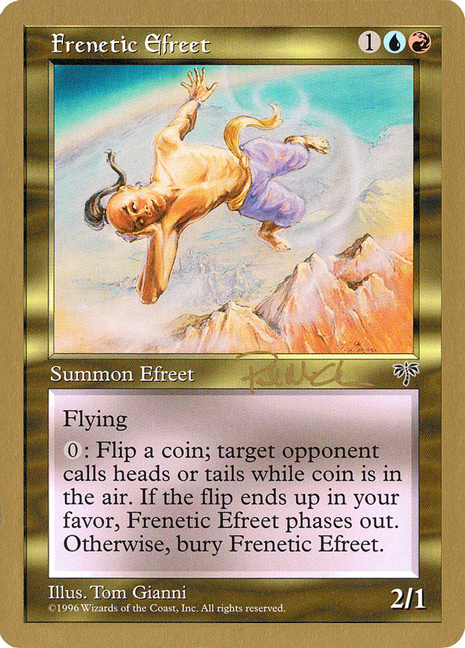 Frenetic Efreet (Paul McCabe) [World Championship Decks 1997] Magic: The Gathering