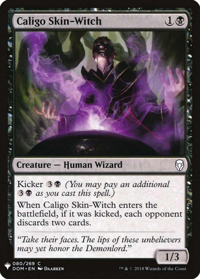 Caligo Skin-Witch [Mystery Booster] Magic: The Gathering