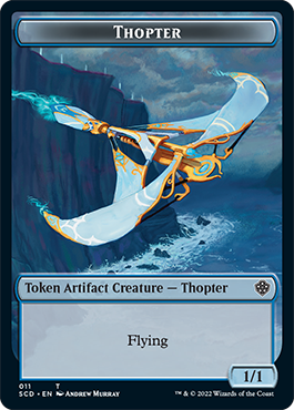 Pegasus // Thopter Double-Sided Token [Starter Commander Decks] Magic: The Gathering