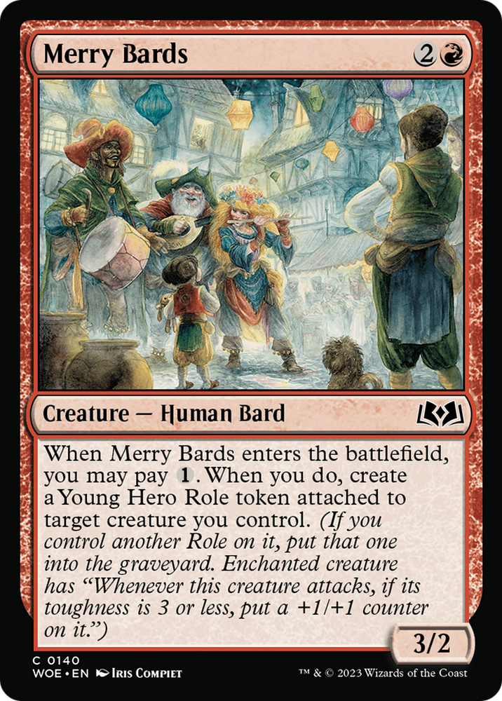 Merry Bards [Wilds of Eldraine] Magic: The Gathering