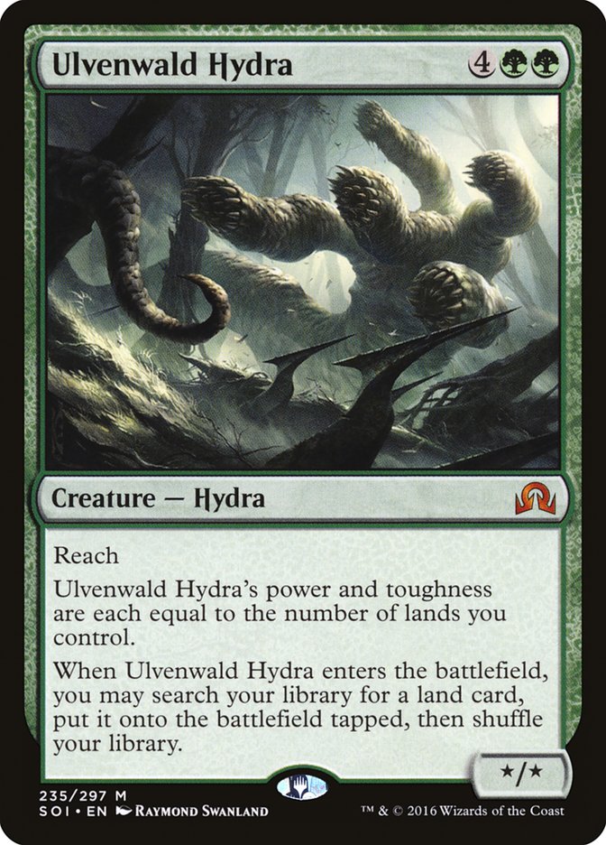 Ulvenwald Hydra [Shadows over Innistrad] Magic: The Gathering