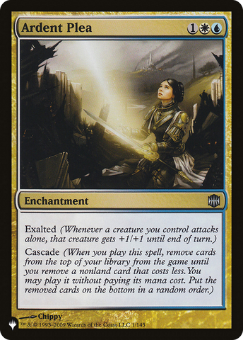 Ardent Plea [The List] Magic: The Gathering