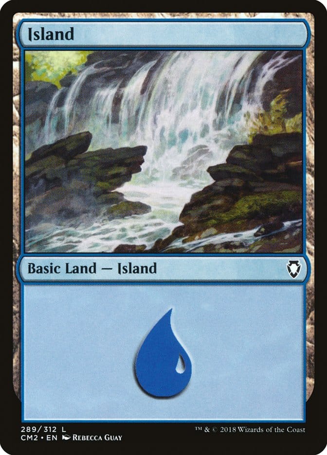 Island (289) [Commander Anthology Volume II] Magic: The Gathering