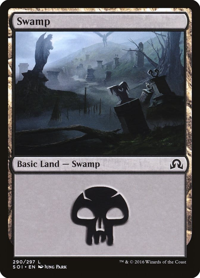 Swamp (290) [Shadows over Innistrad] Magic: The Gathering