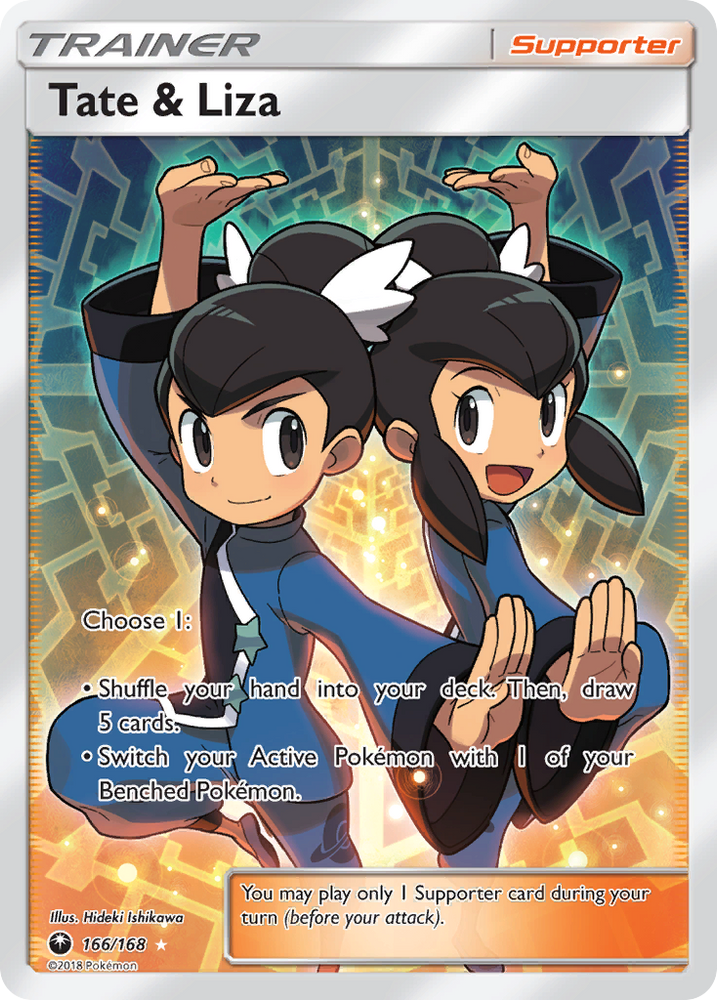 Tate & Liza (166/168) [Sun & Moon: Celestial Storm] Pokémon