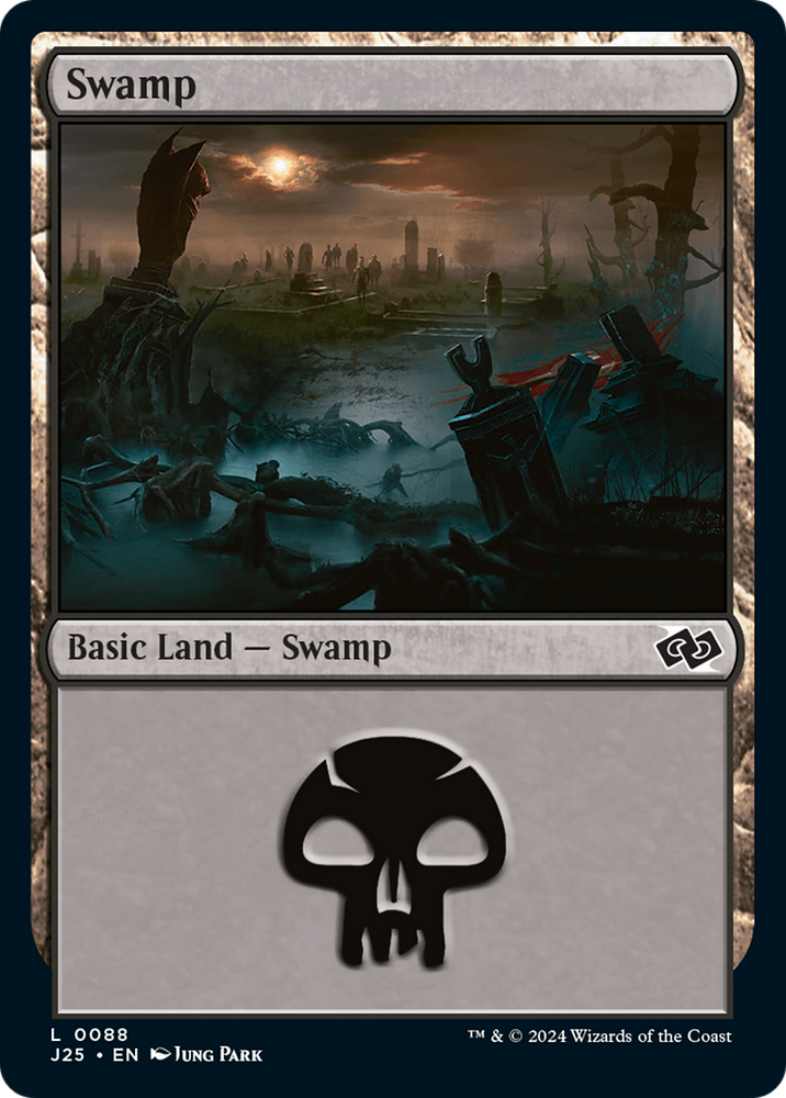 Swamp (88) [Foundations Jumpstart] Magic: The Gathering