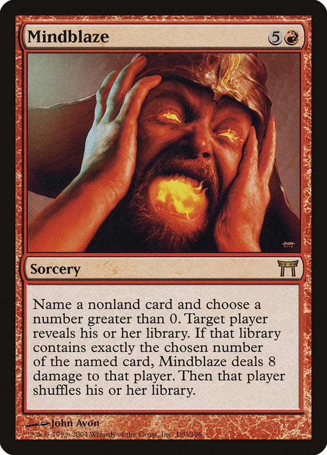 Mindblaze [Champions of Kamigawa] Magic: The Gathering