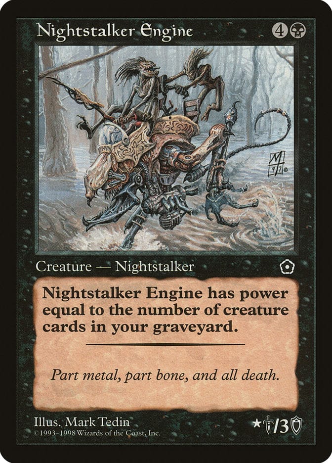 Nightstalker Engine [Portal Second Age] Magic: The Gathering