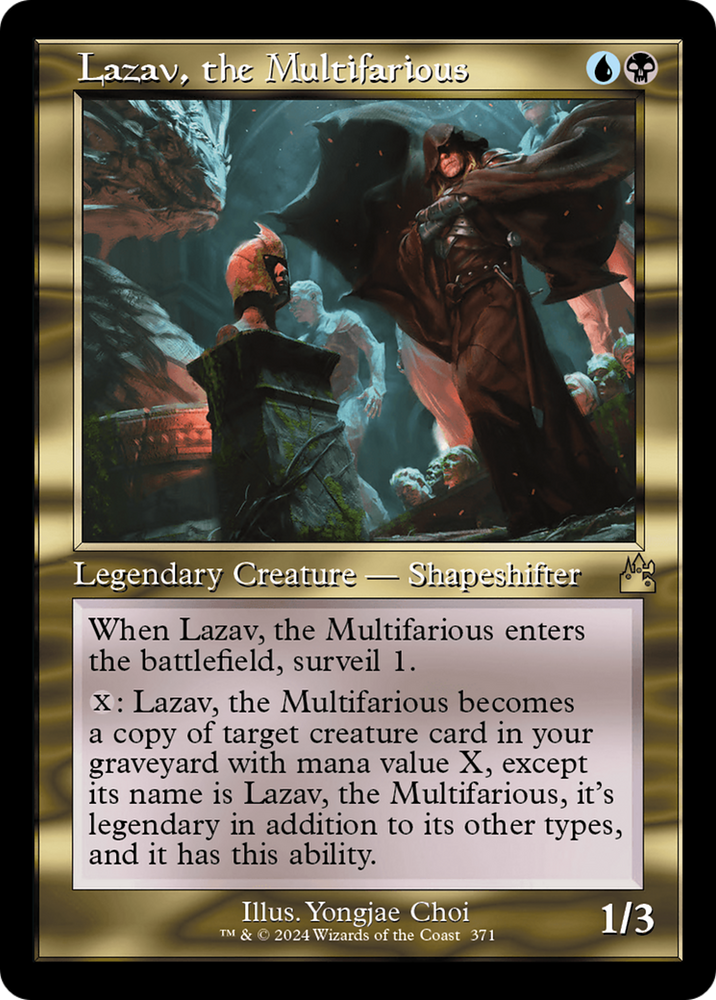 Lazav, the Multifarious (Retro Frame) [Ravnica Remastered] Magic: The Gathering