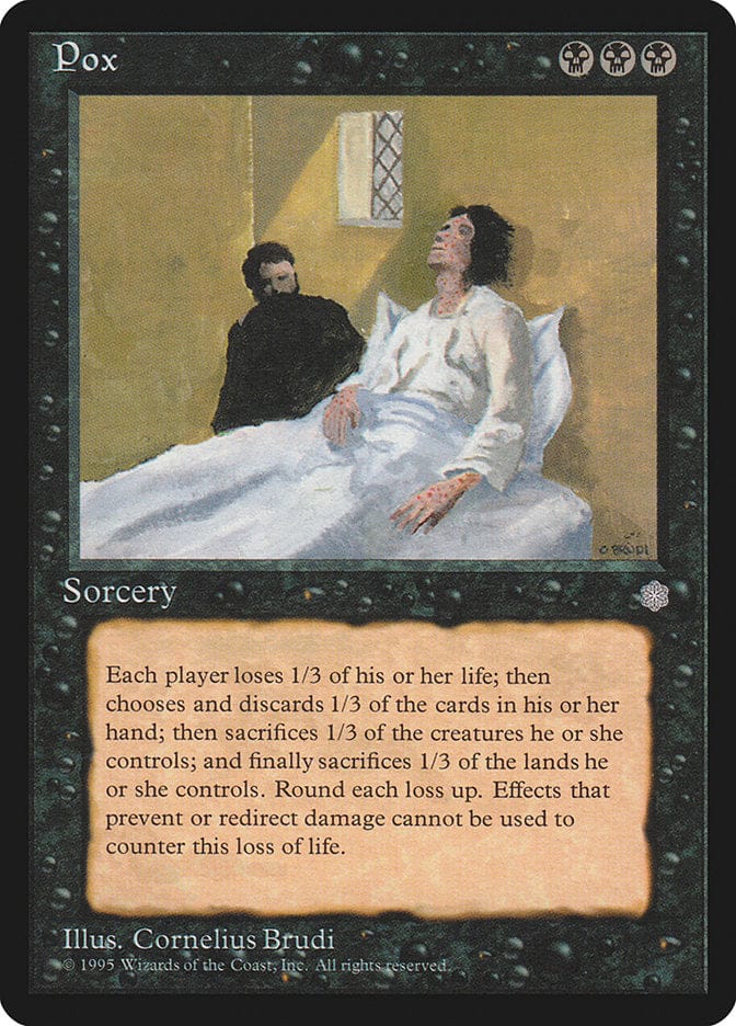 Pox [Ice Age] Magic: The Gathering