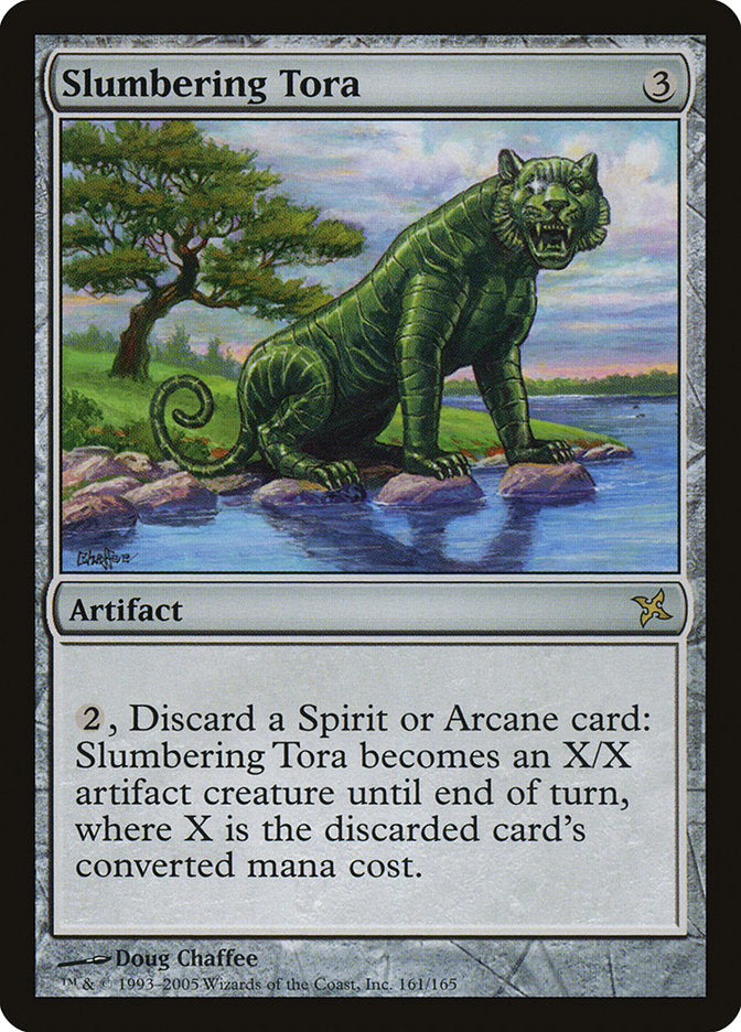 Slumbering Tora [Betrayers of Kamigawa] Magic: The Gathering
