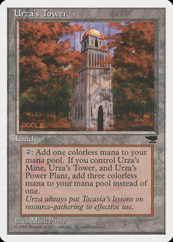 Urza's Tower (Autumn Leaves) [Chronicles] Magic: The Gathering