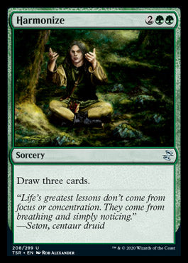 Harmonize [Time Spiral Remastered] Magic: The Gathering