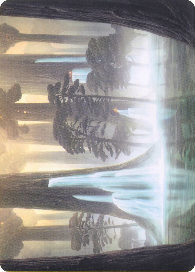 Waterlogged Grove // Waterlogged Grove [Modern Horizons Art Series] Magic: The Gathering