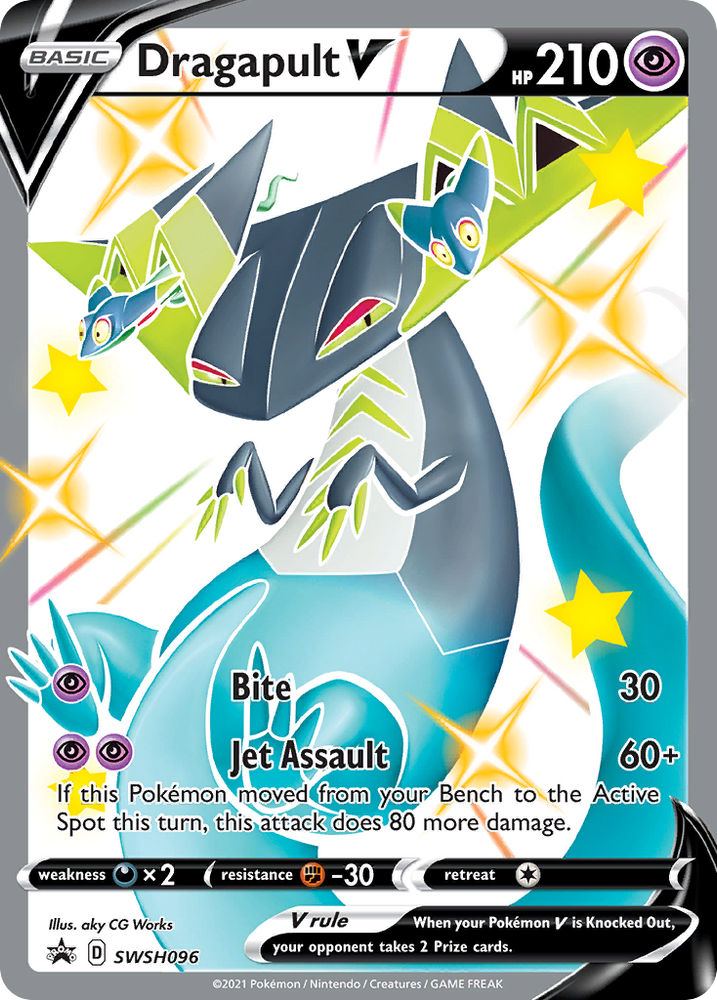 Dragapult V (SWSH096) [Sword & Shield: Black Star Promos] Pokémon