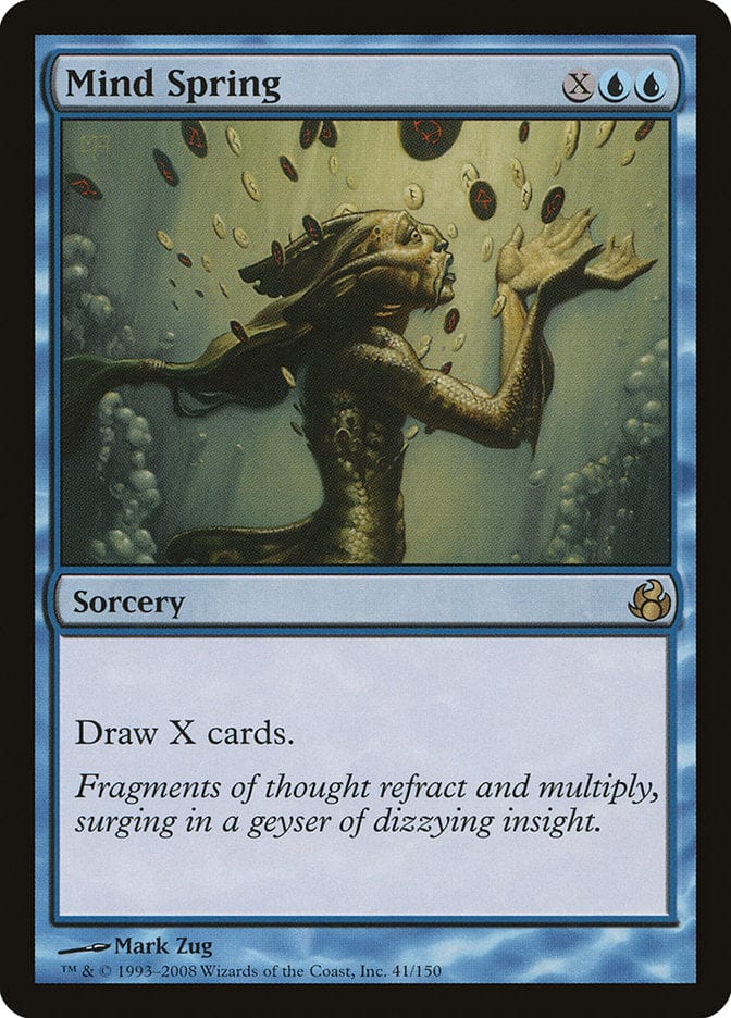 Mind Spring [Morningtide] Magic: The Gathering