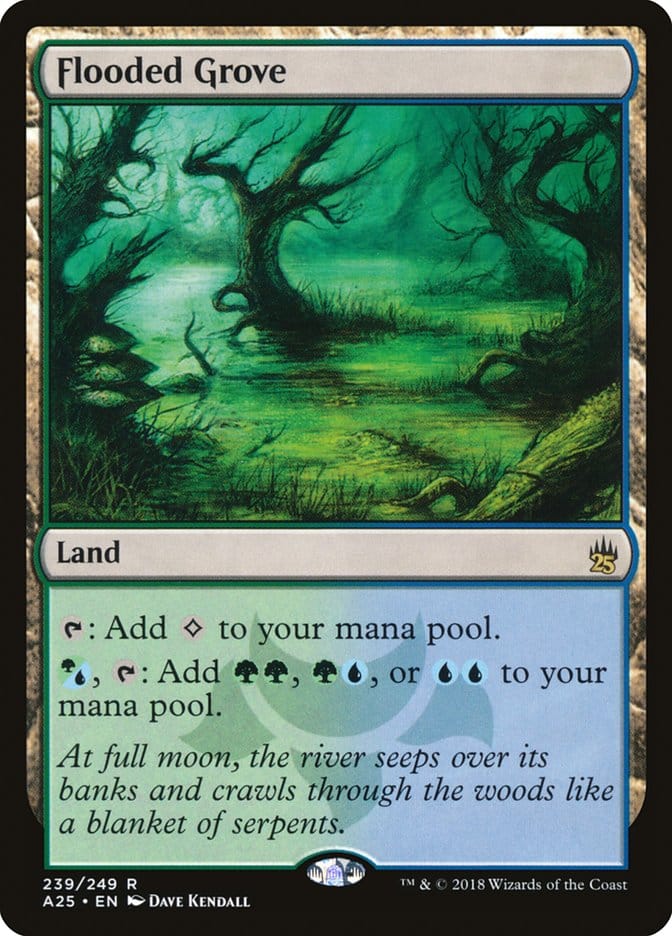 Flooded Grove [Masters 25] Magic: The Gathering