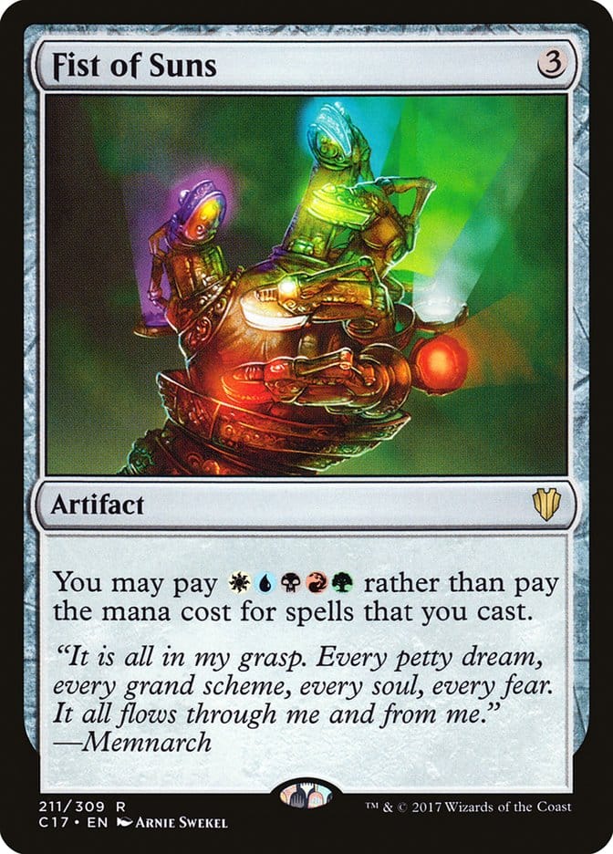 Fist of Suns [Commander 2017] Magic: The Gathering