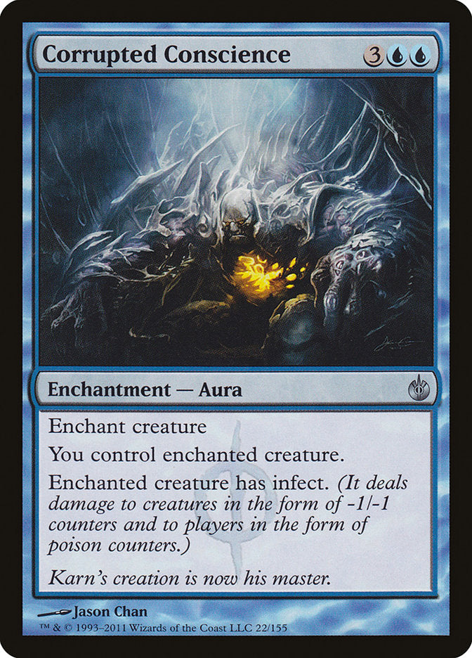 Corrupted Conscience [Mirrodin Besieged] Magic: The Gathering