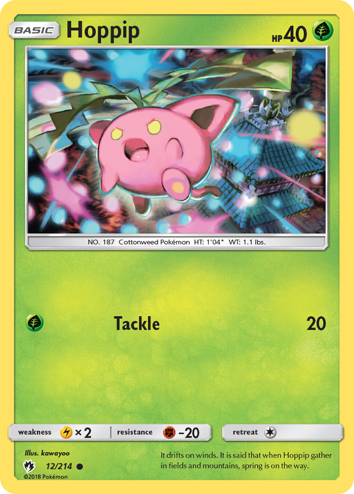 Hoppip (12/214) [Sun & Moon: Lost Thunder] Pokémon