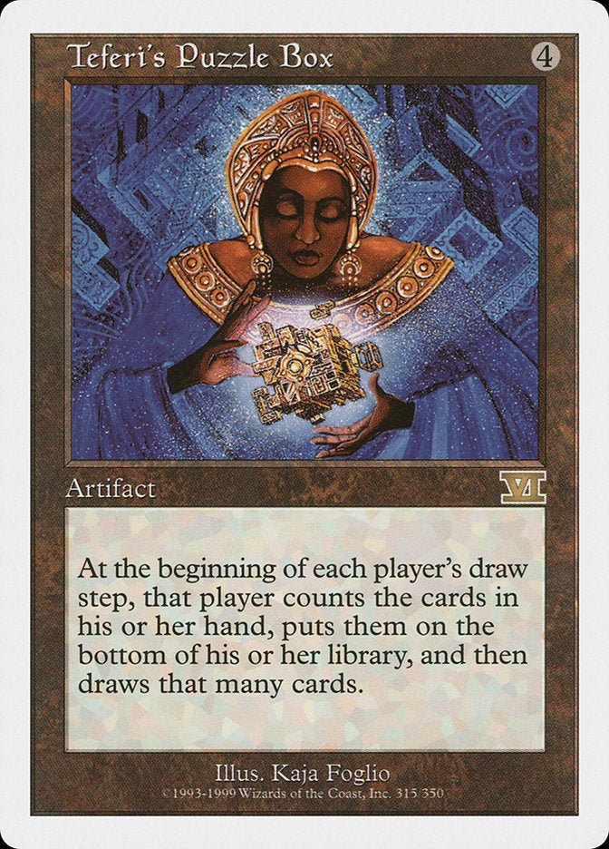 Teferi's Puzzle Box [Classic Sixth Edition] Magic: The Gathering