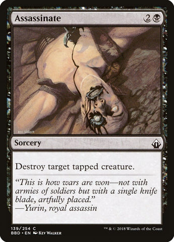 Assassinate [Battlebond] Magic: The Gathering
