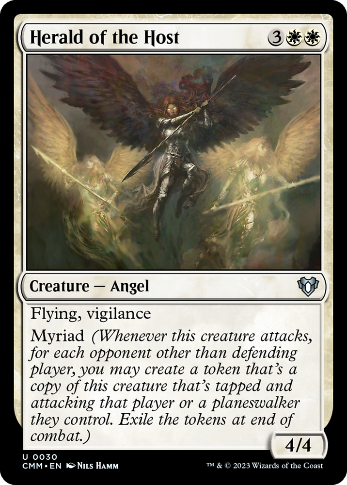 Herald of the Host [Commander Masters] Magic: The Gathering