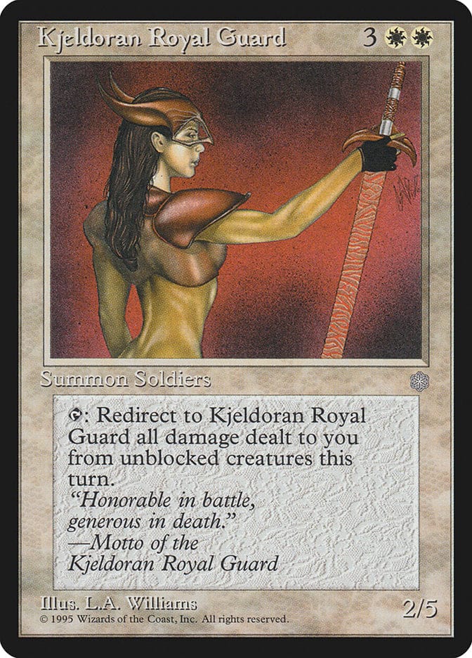 Kjeldoran Royal Guard [Ice Age] Magic: The Gathering
