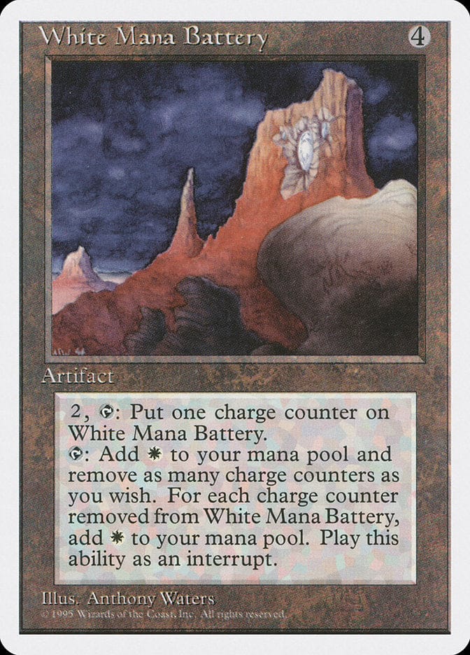 White Mana Battery [Fourth Edition] Magic: The Gathering