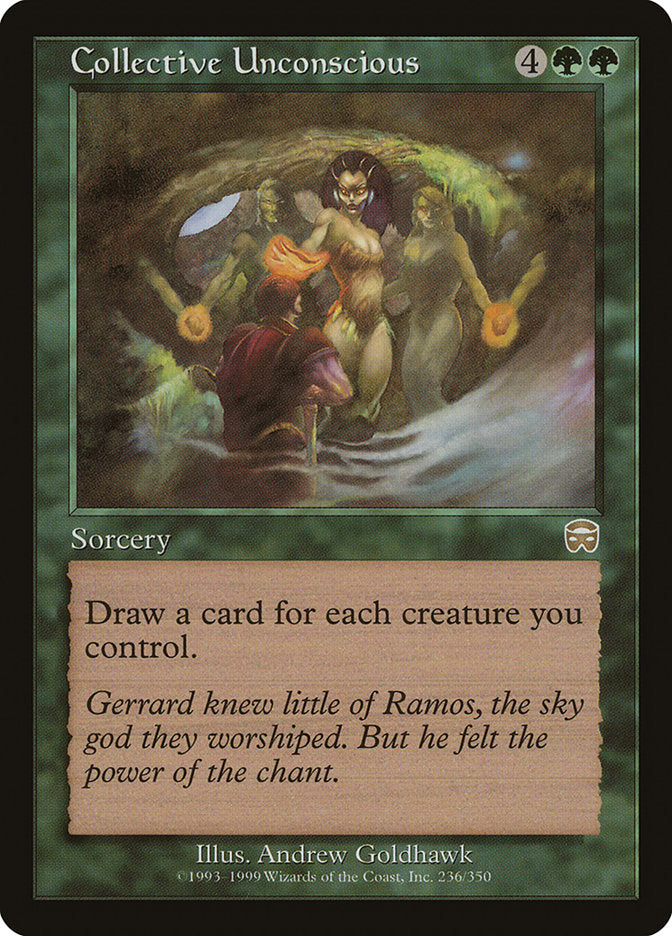 Collective Unconscious [Mercadian Masques] Magic: The Gathering