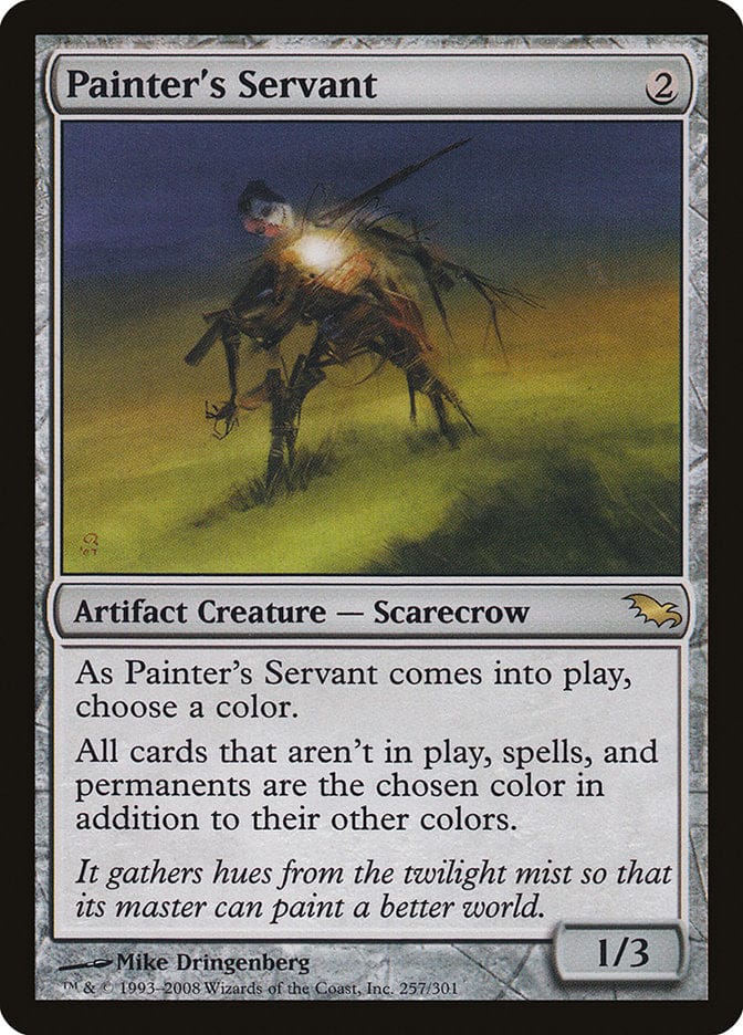 Painter's Servant [Shadowmoor] Magic: The Gathering