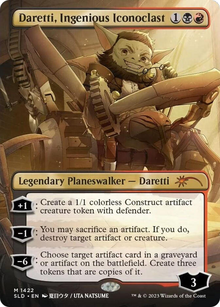 Daretti, Ingenious Iconoclast (Rainbow Foil) [Secret Lair Drop Series] Magic: The Gathering