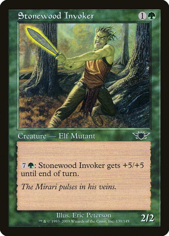 Stonewood Invoker [Legions] Magic: The Gathering