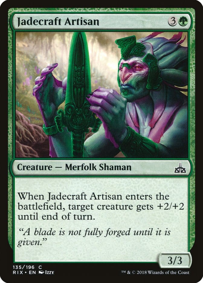 Jadecraft Artisan [Rivals of Ixalan] Magic: The Gathering