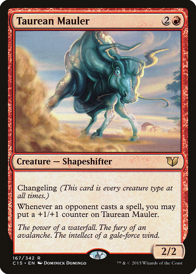 Taurean Mauler [Commander 2015] Magic: The Gathering