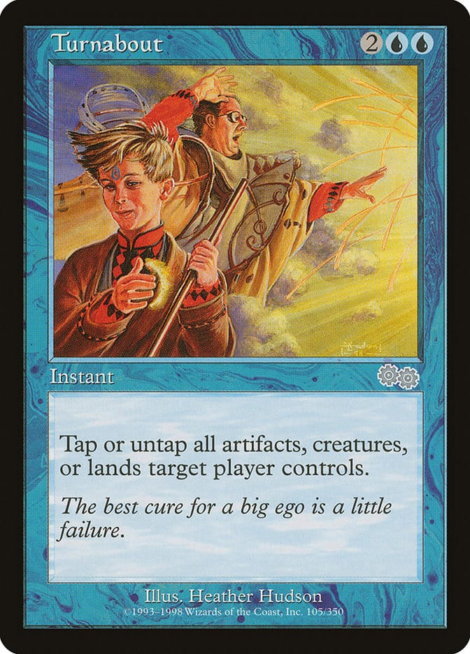 Turnabout [Urza's Saga] Magic: The Gathering