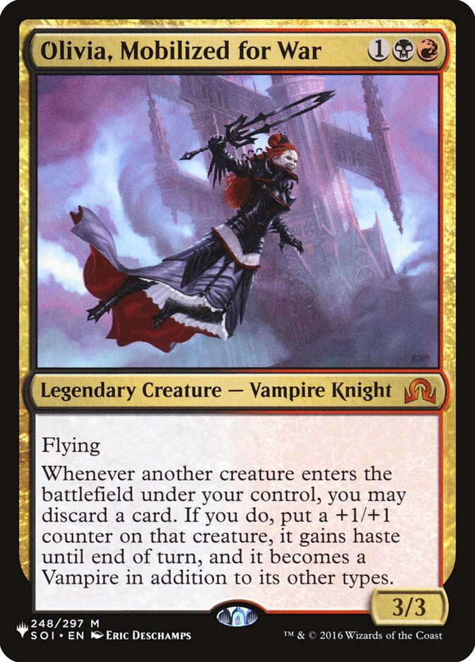 Olivia, Mobilized for War [The List] Magic: The Gathering