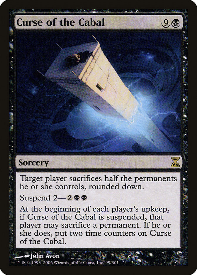 Curse of the Cabal [Time Spiral] Magic: The Gathering