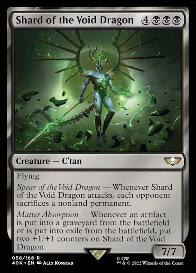 Shard of the Void Dragon (Surge Foil) [Warhammer 40,000] Magic: The Gathering