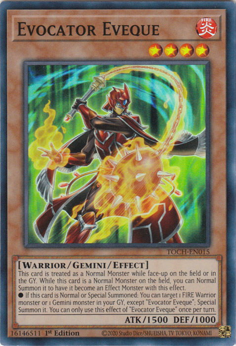 Evocator Eveque [TOCH-EN015] Super Rare - Yugioh Cards For Your TCG Needs!