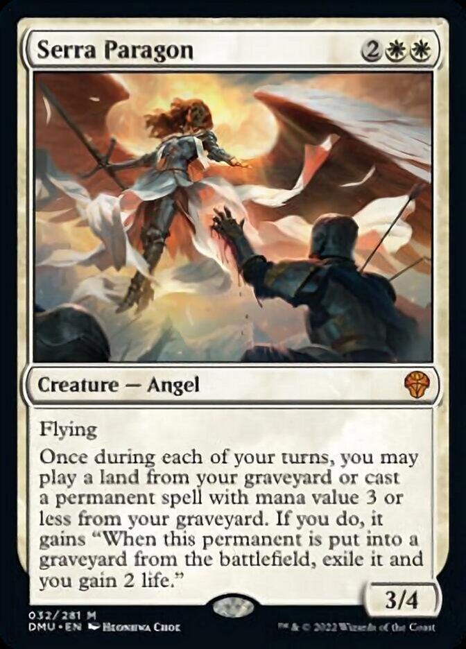 Serra Paragon [Dominaria United] Magic: The Gathering