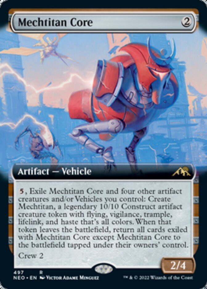 Mechtitan Core (Extended Art) [Kamigawa: Neon Dynasty] Magic: The Gathering