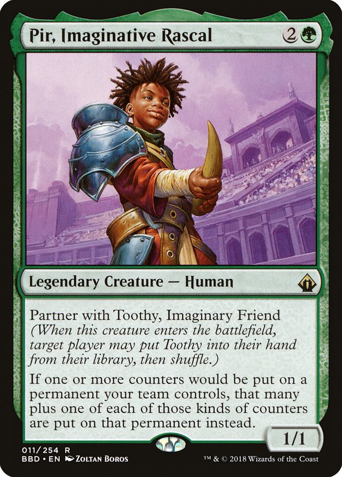Pir, Imaginative Rascal [Battlebond] Magic: The Gathering