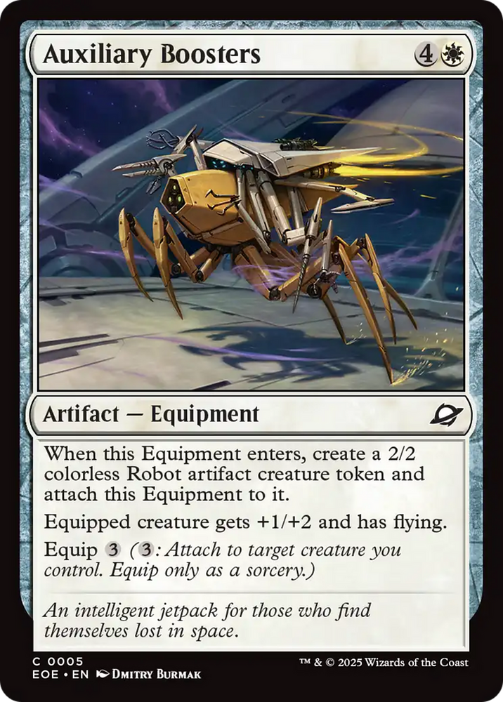 Auxiliary Boosters [Edge of Eternities] Magic: The Gathering
