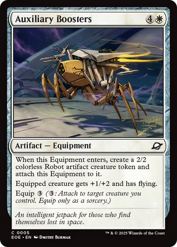 Auxiliary Boosters [Edge of Eternities] Magic: The Gathering
